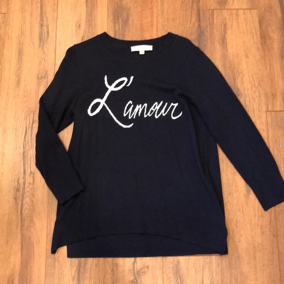 LOFT Sweaters - ✨ Loft women’s sweater in navy. Size M